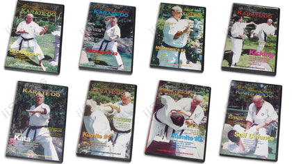 8 DVD Set Art & Science of Traditional Shotokan Karate - Ray Dalke