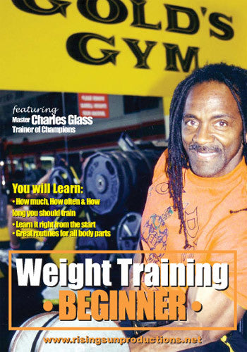 Weight Training 3 DVD Set Charles Glass bodybuilding martial arts