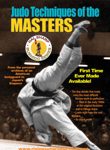 Judo Techniques of the Masters DVD Hal Sharp