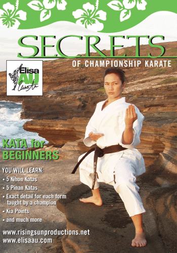 Secrets Championship Karate Kata Beginner DVD Elisa Au