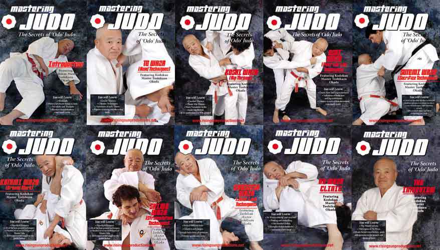 Mastering Judo 10 DVD Set Okada