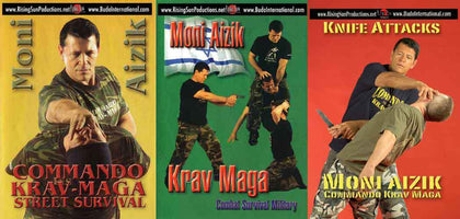 3 DVD SET Special Forces Krav Maga - Moni Aizik