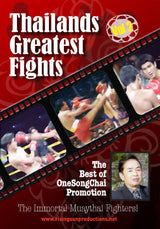 3 DVD Set Muay Thai Greatest Fights OneSongChai Promotions