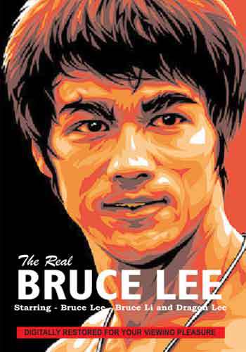 The Real Bruce Lee documentary DVD starring Bruce Lee, Bruce Li, Dragon Lee