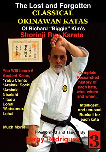 Lost Forgotten Classic Okinawan Shorinji Ryu Karate Katas #3 DVD Rodigues