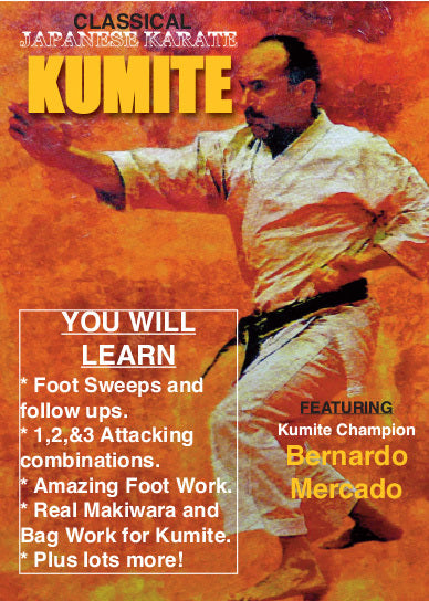 Traditional Japanese Kumite #1 DVD Bernardo Mercado