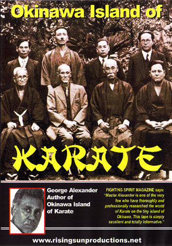 Biographies Of Okinawan Island Karate Masters DVD George Alexander