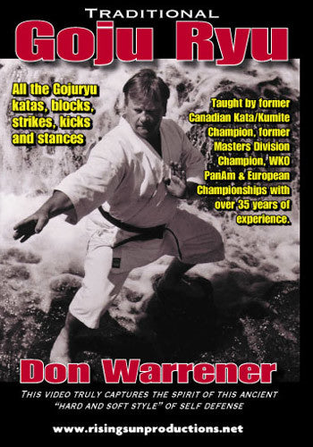 Traditional Goju Ryu Karate DVD Warrener