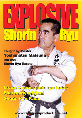 Explosive Okinawan Shorin Ryu Karate Do DVD Yoshimasa Matsuda
