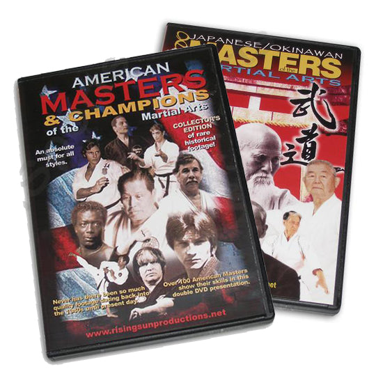 2 DVD Set Martial Arts Masters Japan, Okinawa, USA 1917-2003