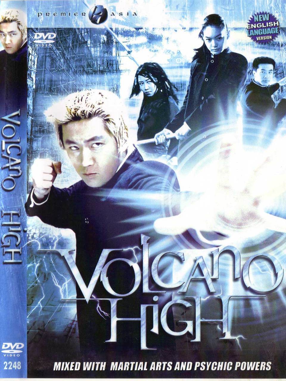 Volcano High DVD MMA & Psychic Powers Action Jang Hyuk Shin Min-Ah Kim Soo-Roh