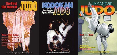3 DVD Set Kodokan Judo Masters - Rare Footage