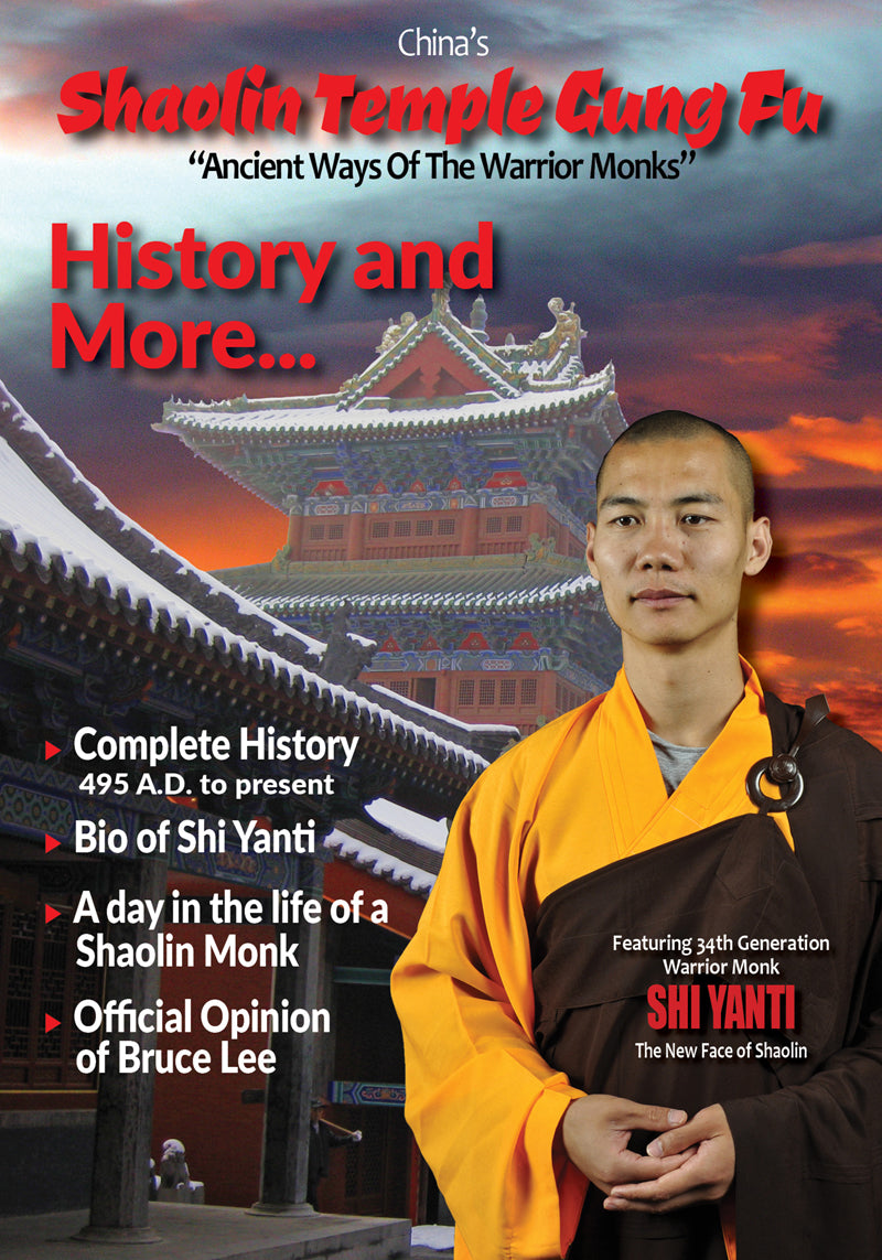 Shaolin Temple Gung Fu Martial Arts #1 History & Day in the Life DVD Shi Yanti