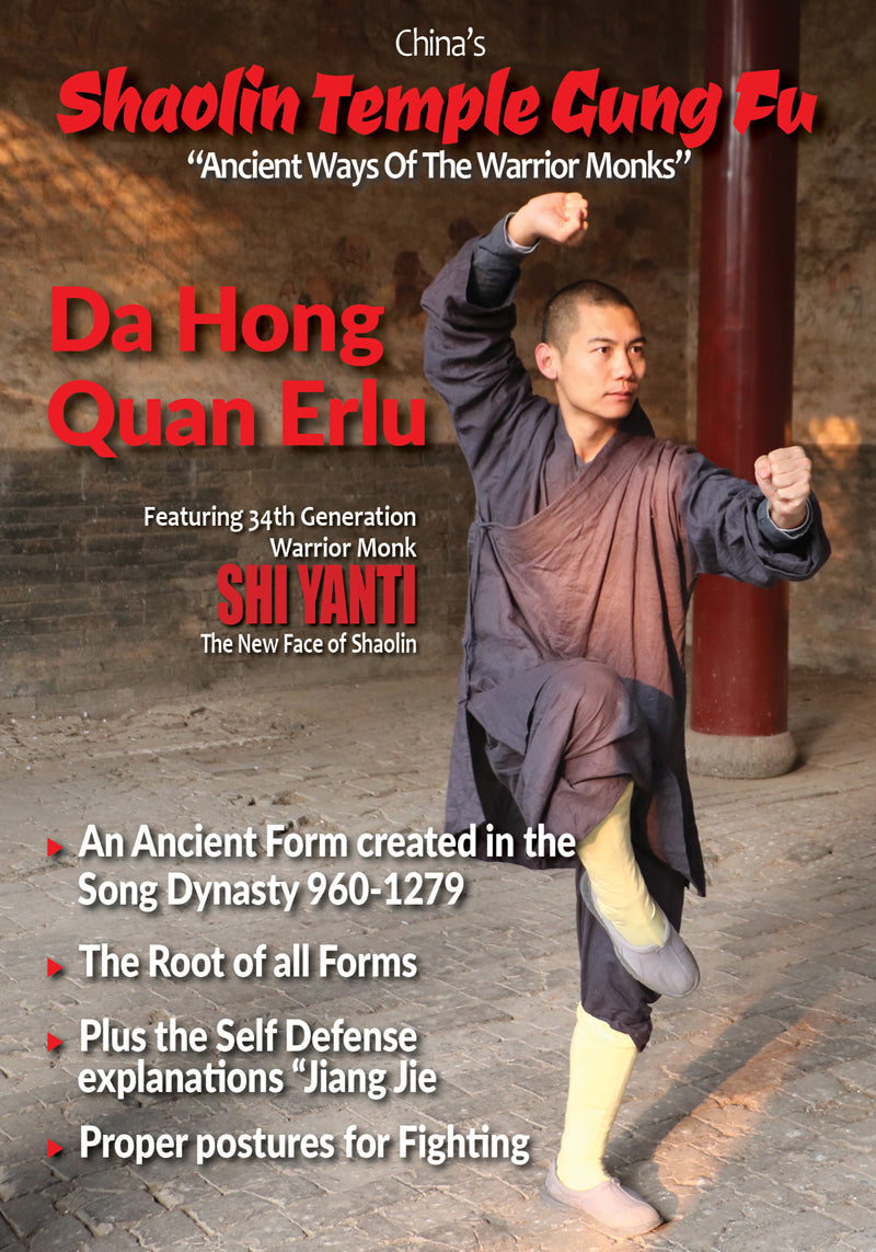 Shaolin Temple Gung Fu Martial Arts #6 Da Hong Quan Erlu DVD Shi Yanti