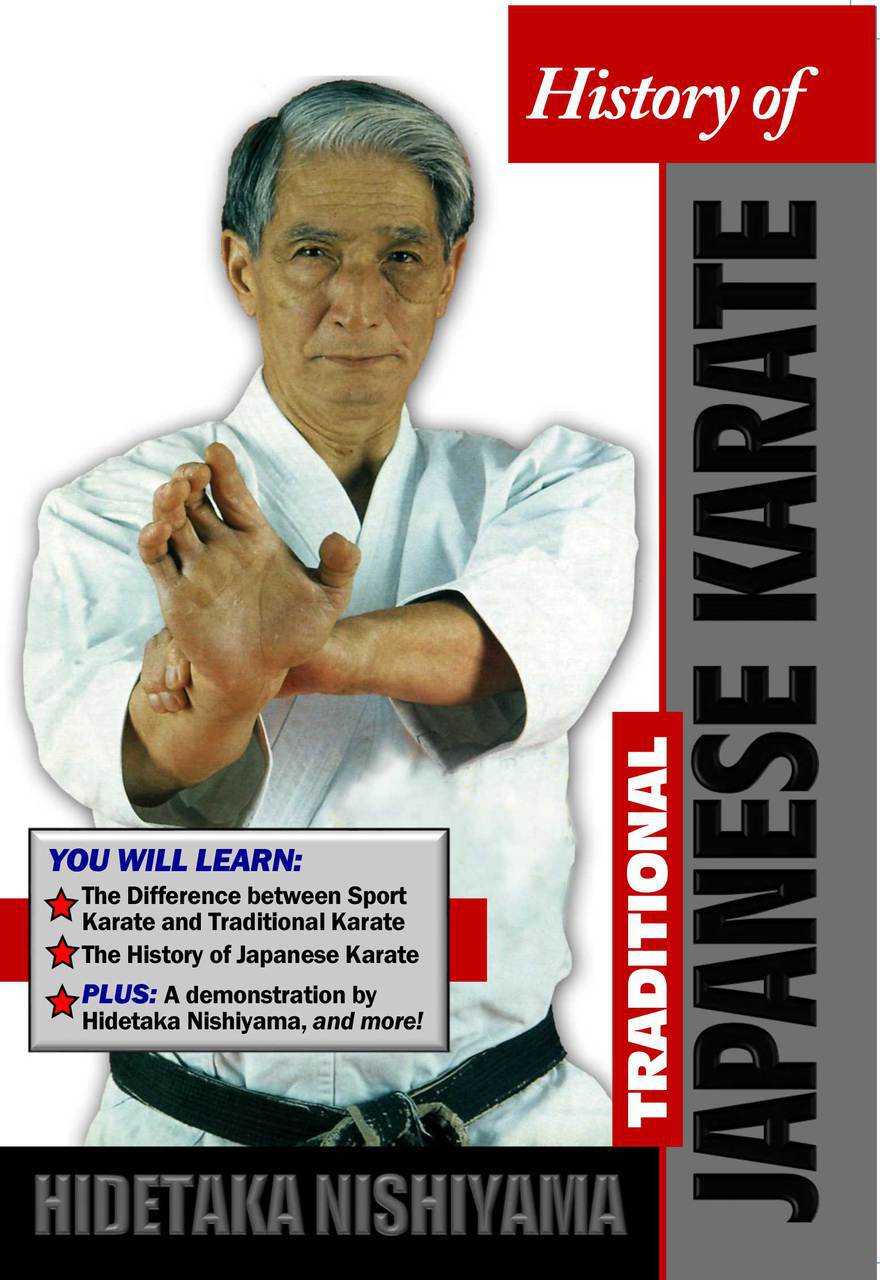 History Traditional Japanese Karate DVD Hidetaka Nishiyama