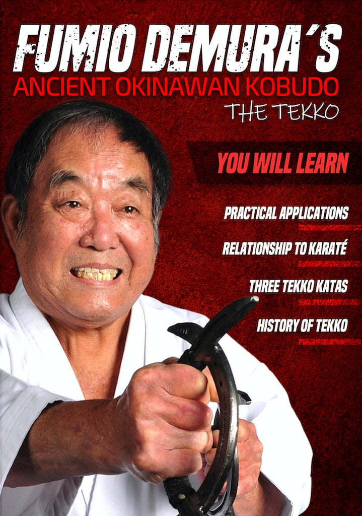 Fumio Demura Ancient Okinawan Kobudo Tekko Horseshoe Weapon DVD karate kata