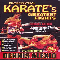 Dennis Alexio vs Jerry Rhome & Espinoza De Silva Pro Karate Fights DVD