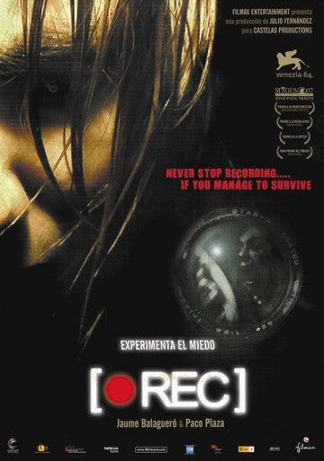 Rec DVD Spanish thriller Manuela Velasco Ferran Terraza dubbed subtitled
