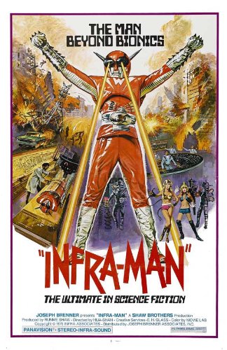 The Super Inframan - Hong Kong Sicence Fiction Martial Arts Action DVD dubbed