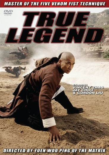 True Legend Master of Five Venom Fist - Hong Kong Kung Fu Action DVD dubbed