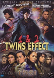 Twins Effect 1&2 Double Feature DVD - Kung Fu Martial Arts Action movie