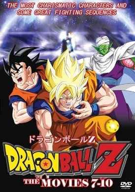 Dragon Ball Z The Movies 7-10 - Martial Arts Action Japanese Animation DVD