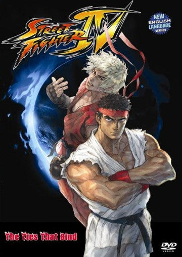 Street Fighter 4 Ties That Bind - Japanese Manga Anime Martial Arts Action DVD
