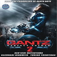 Gantz 2 Perfect Answer DVD Japanese Sci Fi Kenichi Matsuyama, Kazunari Ninomiya