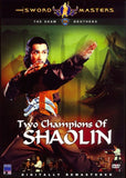 Two Champions of Shaolin DVD classic kung fu the Venoms, Lo Meng, Chiang Sheng
