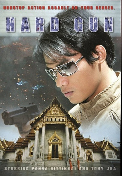 Hard Gun DVD thai version martial arts Panna Rittikrai, Tony Jaa English dubbed
