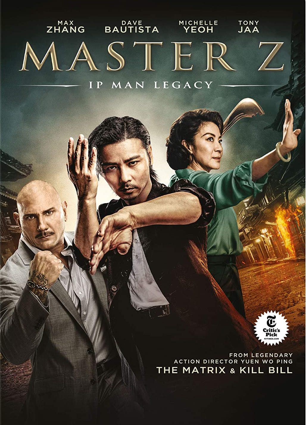 Yuen Woo-Ping's Master Z: Ip Man Legacy DVD Michelle Yeoh, Tony Jaa dubbed