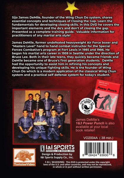 Wing Chun Do Lunge Close DVD James DeMile seattle wing chun do jun fan jkd