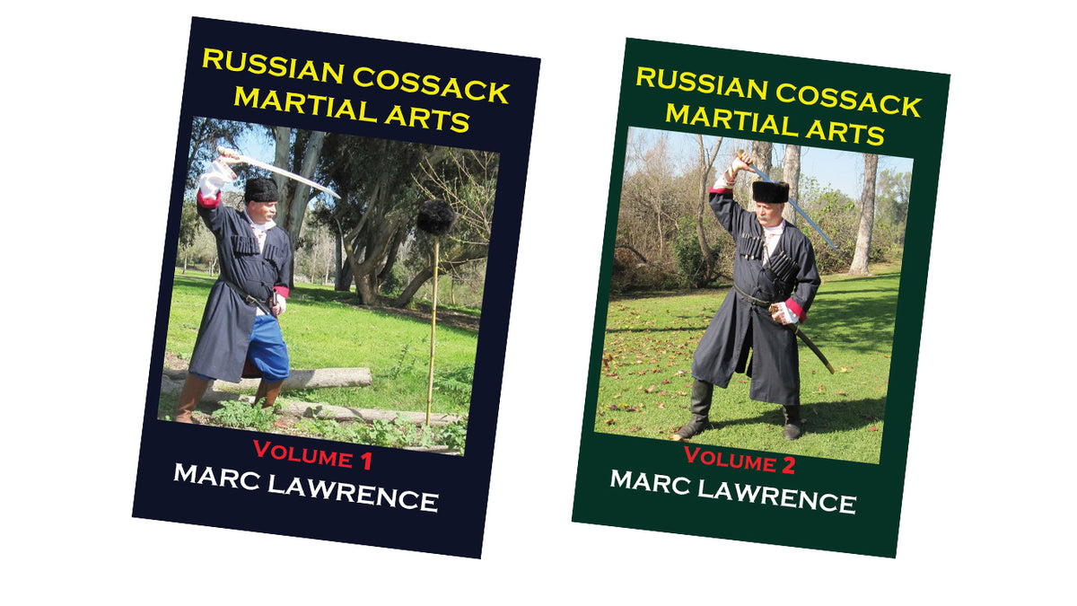 2 DVD SET Russian Cossack Martial Arts horseback fighting, lance - Marc Lawrence