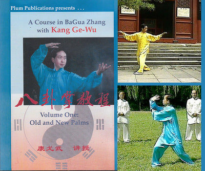 2 DVD Set Courses in Bagua #1 & #2 Old New Palms  Prof Kang Ge Wu