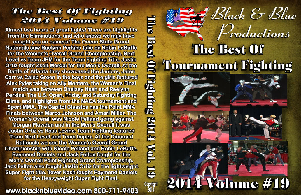 2014 Volume 19 Best of Karate Martial Arts Open Tournament Fighting DVD sparring