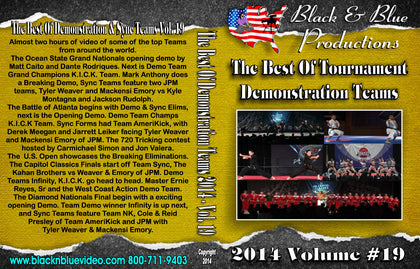 2014 #19 Best Tournament Karate Demonstration Teams Sync Forms Kata DVD