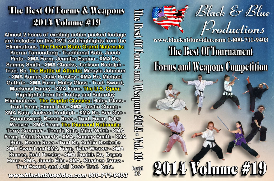 2014 Best Forms & Weapons Tournament Competition Karate Martial Art #19 DVD kata