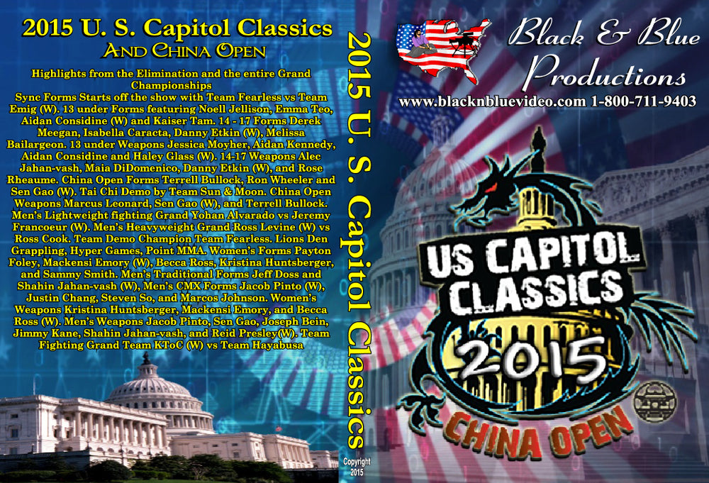 2015 U.S. Capitol Classics & China Karate Martial Arts Open Tournament sparring
