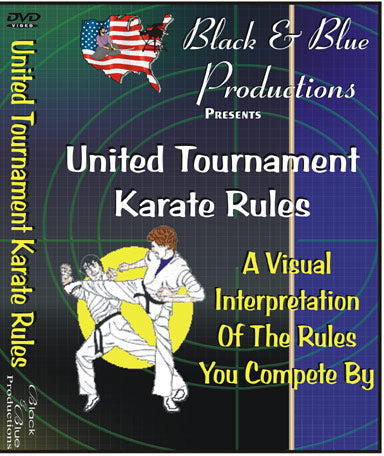 The United Tournament Karate Competition Rules DVD for martial arts competitors