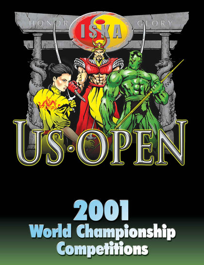 2001 U.S. Open World Karate Martial Arts Tournament DVD sparring forms