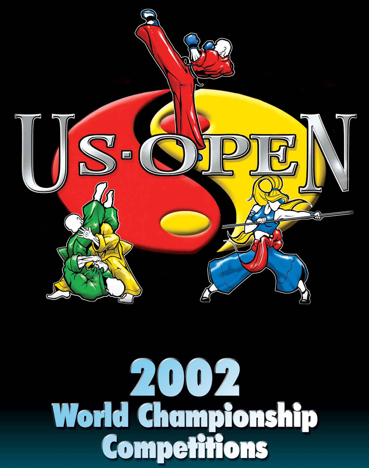2002 US Open World Championship Karate Martial Art Tournament DVD sparring forms