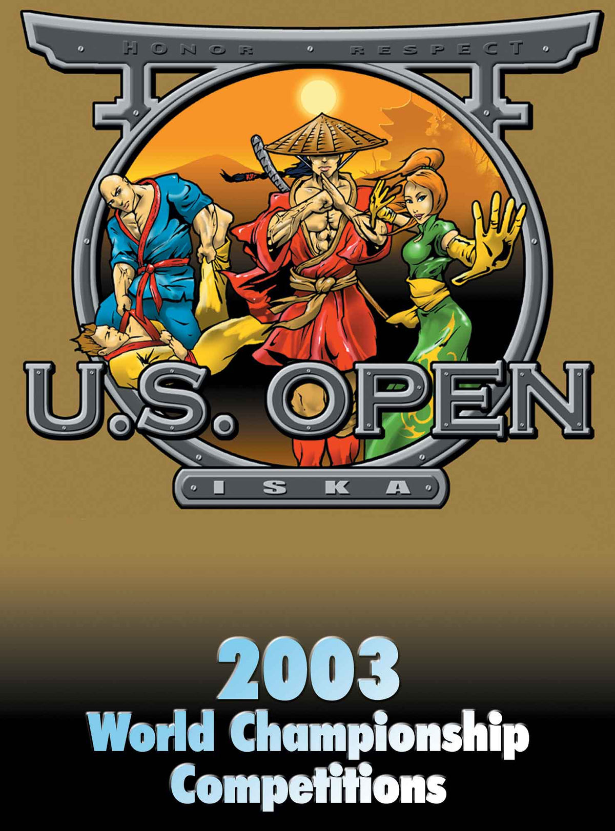 2003 U.S. Open World Championship Karate Martial Arts Tournament DVD sparring