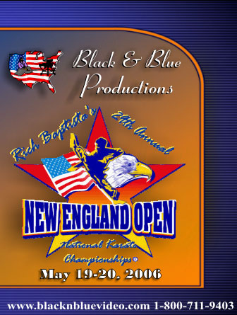 2006 New England Open Karate Martial Arts Tournament DVD sparring forms kumite