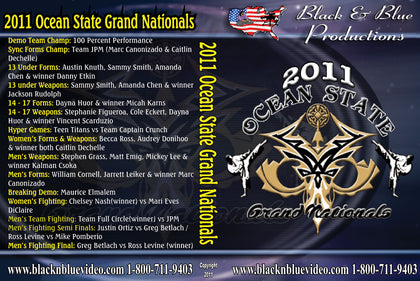 2011 Ocean State Grand Nationals Karate Martial Arts Tournament DVD sparring