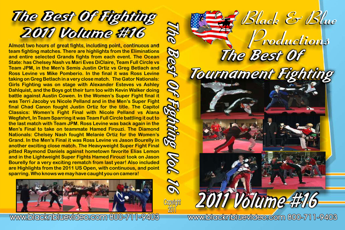 2011 #16 Best Fighting & Sparring Competition Karate Martial Arts Tournament DVD
