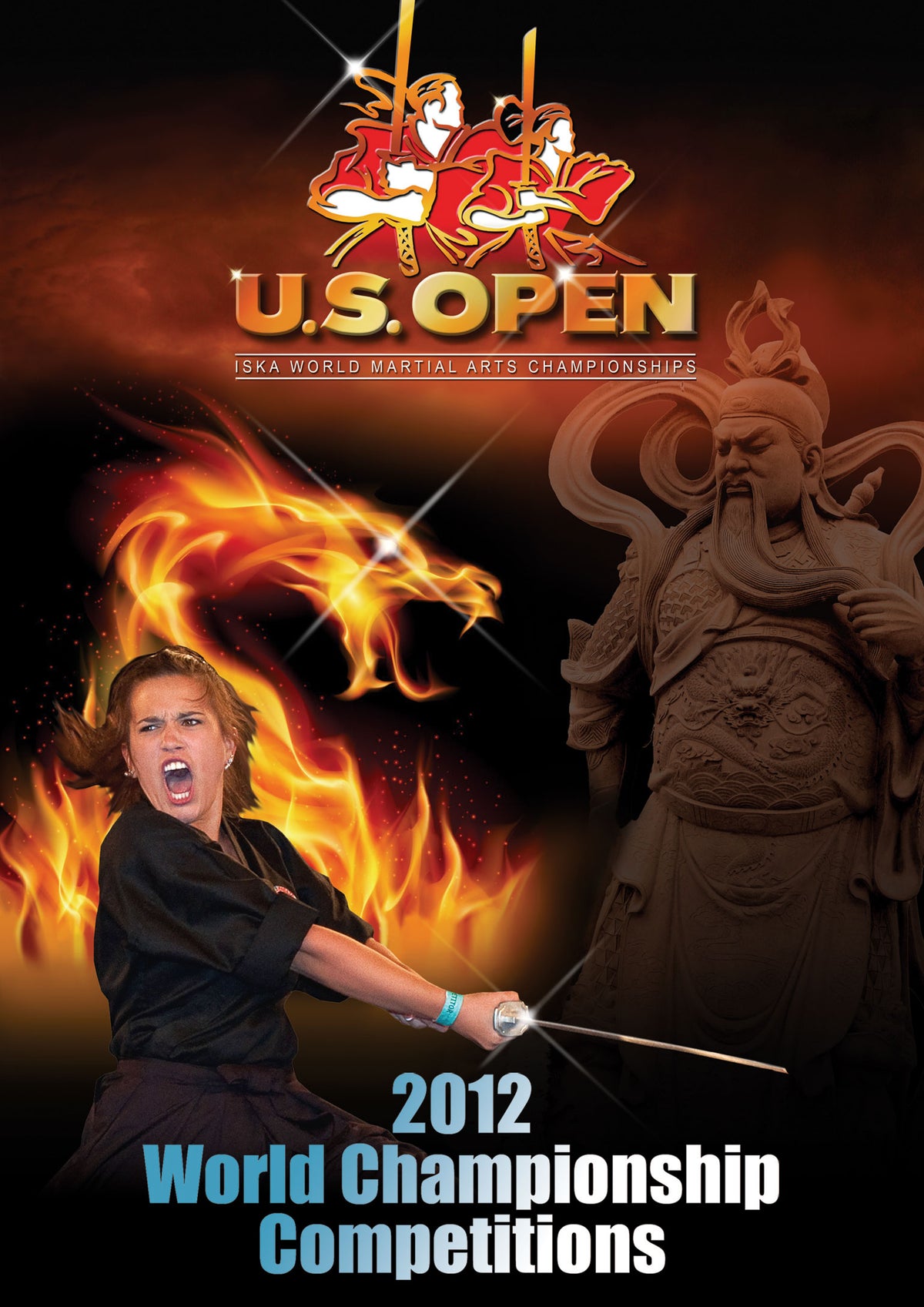 2012 ISKA U.S. Open World Karate Tournament DVD sparring forms weapons demos