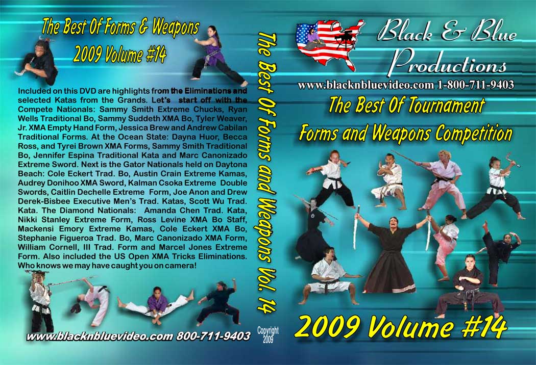 2009 Best Tournament Karate Forms & Weapons #14 DVD