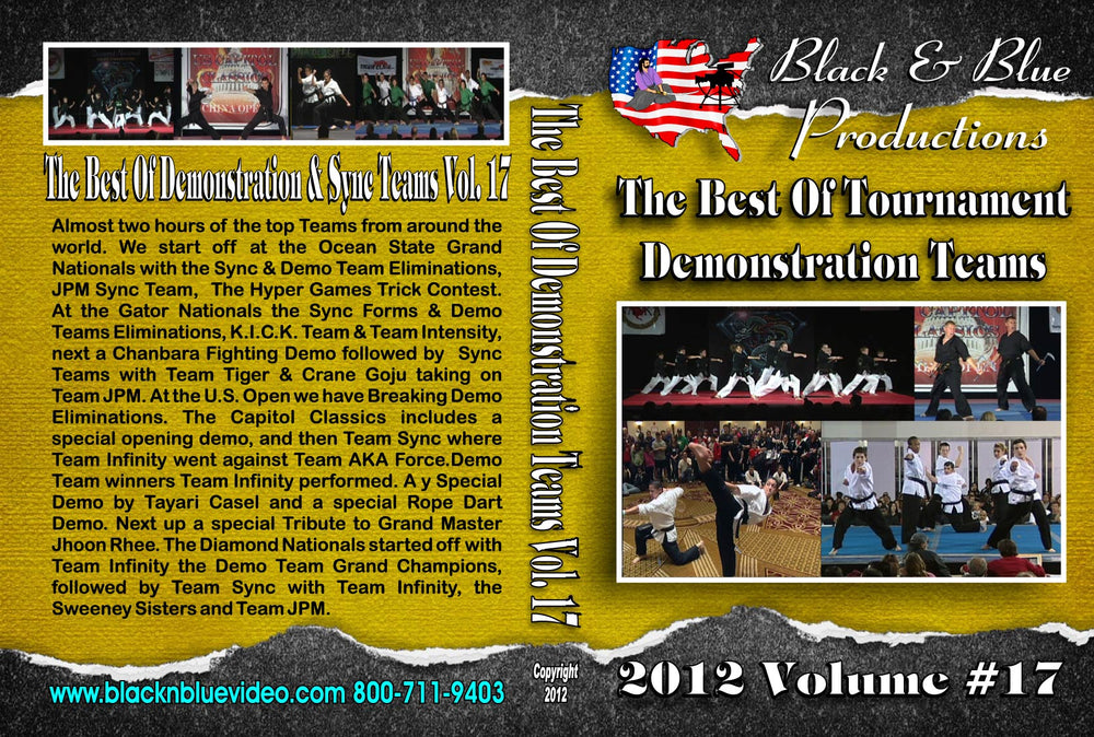 2012 Best Tournament Karate Demo Teams & Forms #17 DVD