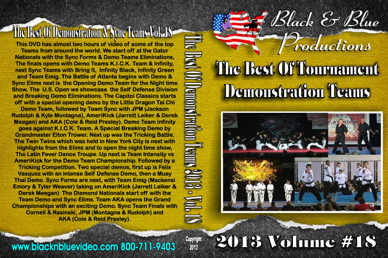 2013 Best Tournament Karate Demo & Team Competition #18 DVD