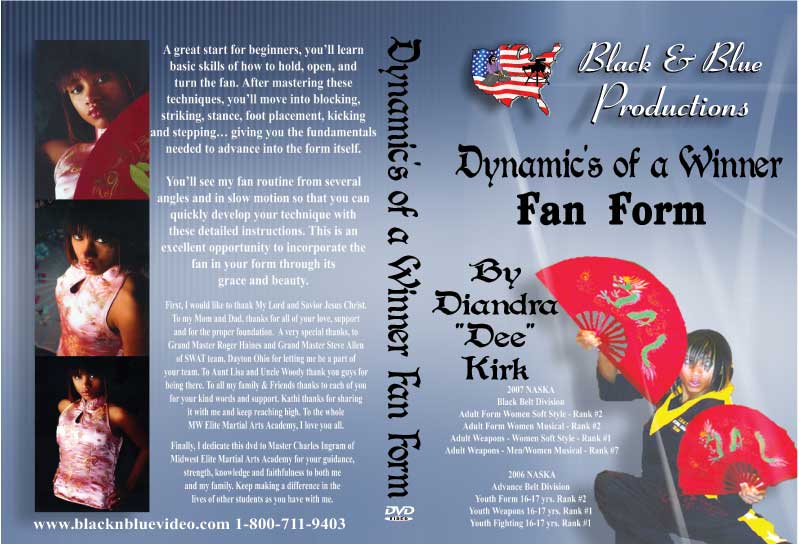 Tournament Karate Winning Fan Form DVD Diandra Kirk